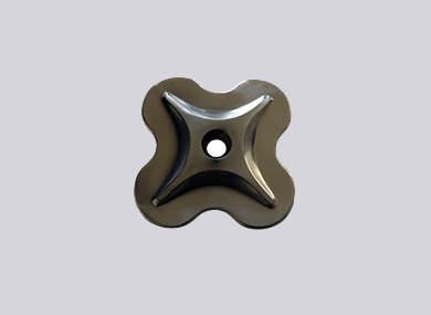 上海梅花形夹具表面处理效果：钛黑