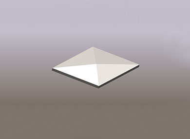 吉林菱形夹具外压盖：L4(220x220)