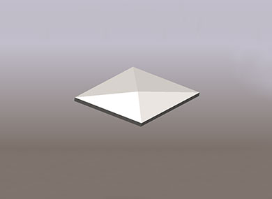 麟游菱形夹具外压盖：L4(220x220)