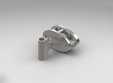 麟游椭圆形单向索球铰夹具2：TYDSJ01-2
